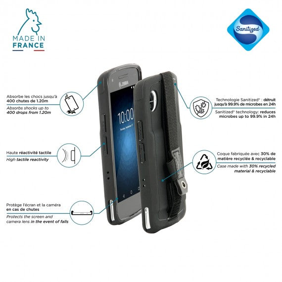 PROTECH REINFORCED PROTECTIVE CASE ZEBRA TC (nuovo)