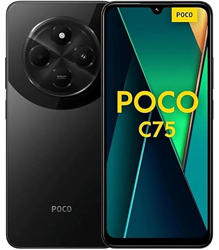 XIAOMI POCO C75 128GB nero (nuovo)