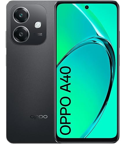 OPPO A40RAM 6.7" SPARKLE 128GB nero (nuovo)