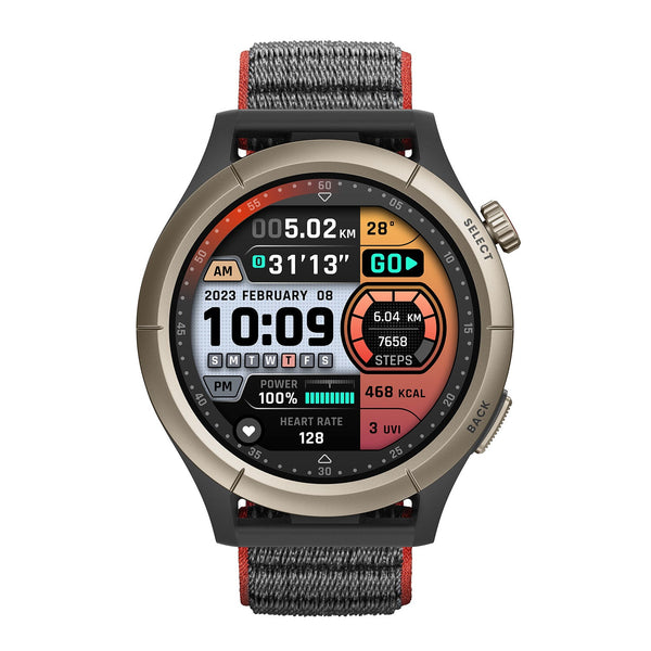 AMAZFIT CHEETAH PRO RUNTRACKALLOY BEZEL) TITANIUM (nuovo)