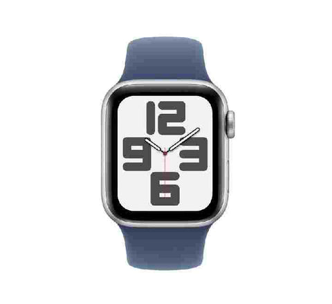 APPLE WATCH SEGPS 44MM ALUMINIUM CASE WITH SPORT BAND - M/L MXEV3 STARLIGHT (nuovo)