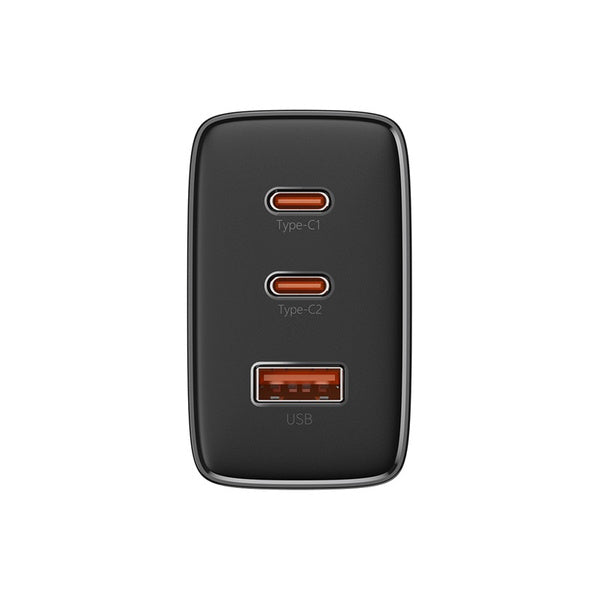 BASEUS GAN5 CUBE PRO FAST CHARGER 65W 2XC+U nero (nuovo)