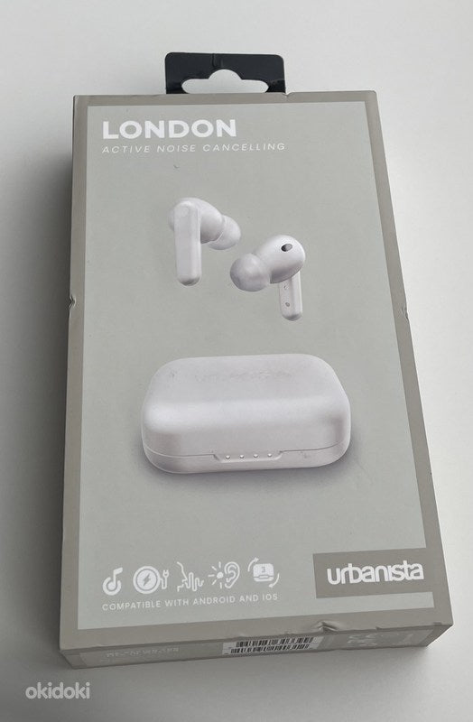 URBANISTA LONDON EARPHONES PEARL WHITE (New)