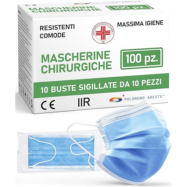 MASCHERINE MONOO CHIRURGICA MADE (New)