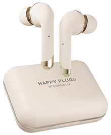 HAPPY PLUGS AIR 1 GO WIRELESS HEADPHONES bianco (nuovo)