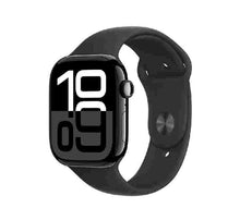 APPLE WATCH SERIES 10 GPS 42MM JET ALUMINIUM CASE WITH SPORT BAND - M/L MWWF3LW/A nero (nuovo)