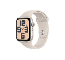 APPLE WATCH SEGPS 44MM ALUMINIUM CASE WITH SPORT BAND - M/L MXEV3 STARLIGHT (nuovo)