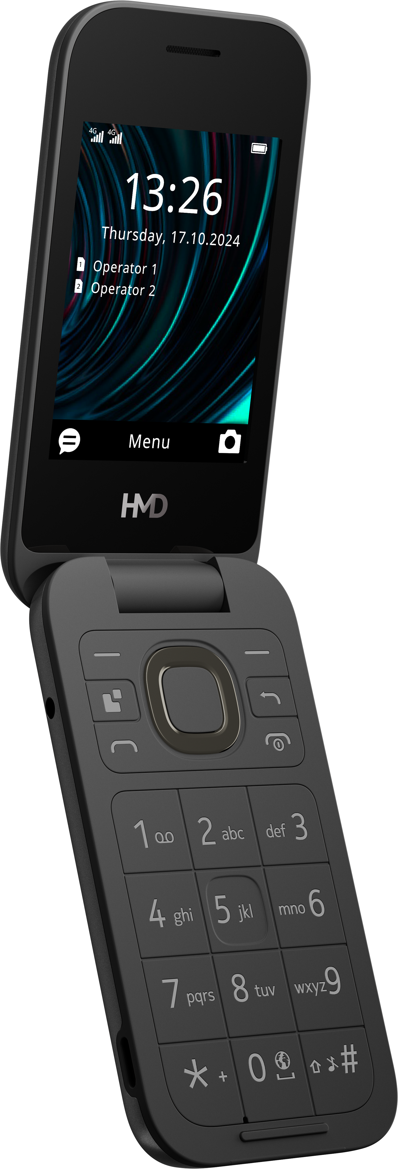 HMD FLIP 4GB BLACK (New)