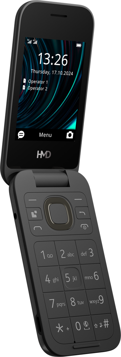HMD FLIP 4GB BLACK (New)