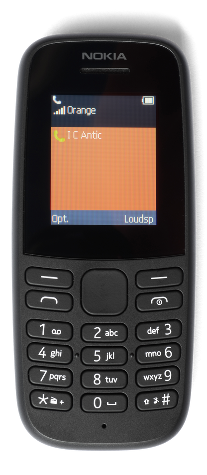NOKIA 105 BLACK (New)