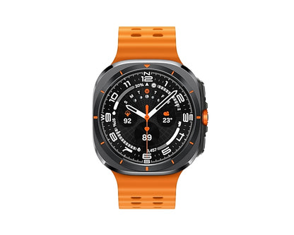 SAMSUNG GALAXY WATCH, 47MM,, ORANGE BAND, grigio (nuovo)
