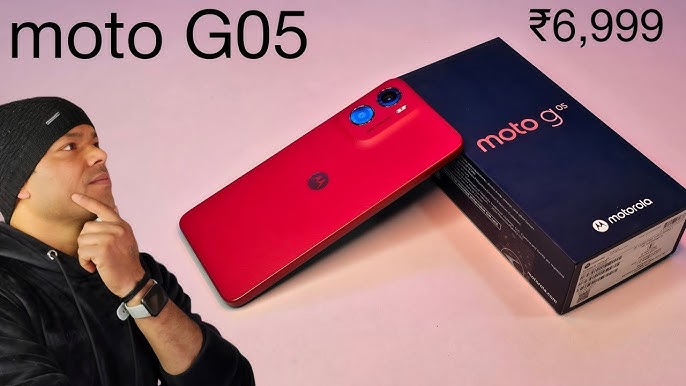 MOTO G05 DS 128/8GB 8GB RED (New)