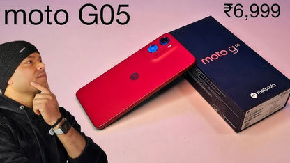 MOTO G05 DS 128/8GB 8GB RED (New)