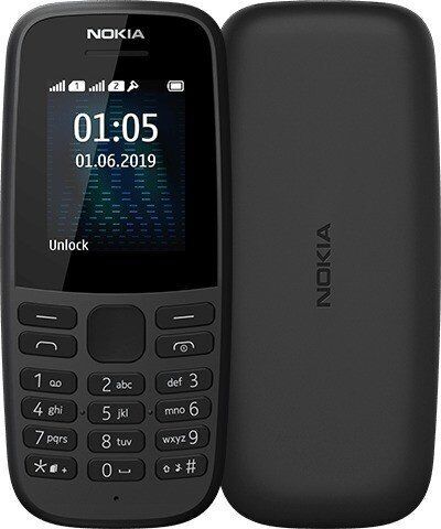 NOKIA 105 BLACK (New)