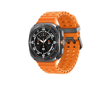 SAMSUNG GALAXY WATCH, 47MM,, ORANGE BAND, grigio (nuovo)