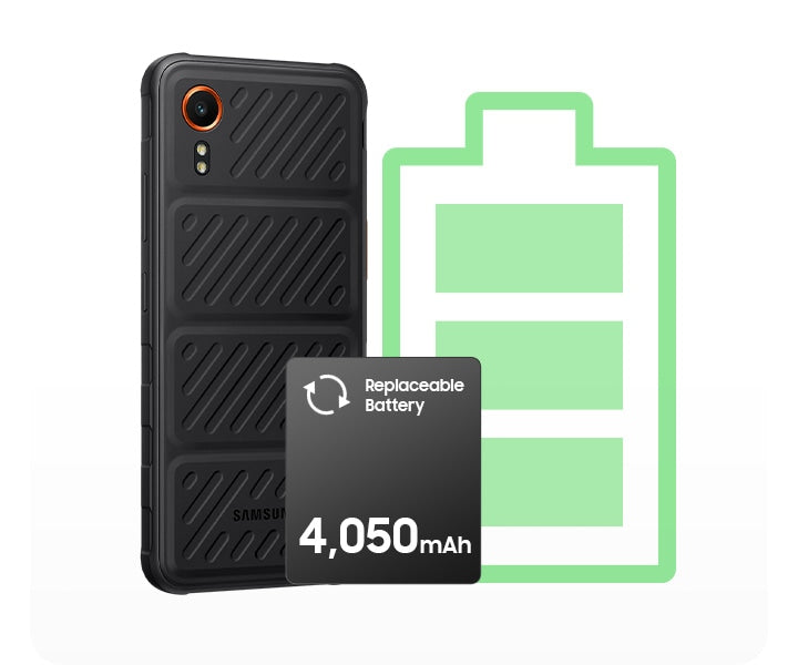 SAMSUNG XCOVER 7RAME.E. 128GB nero (nuovo)